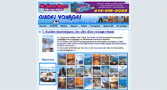 Desktop Screenshot of guidesvoyages.be